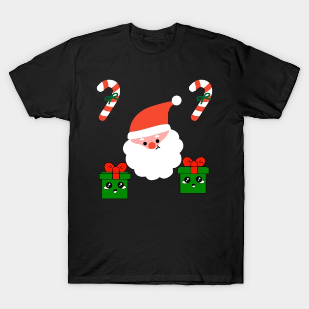 Cute Christmas Art 2 T-Shirt by Siddharth k 